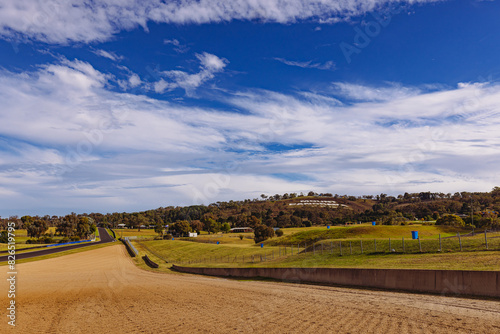 The Mount Panorama racing circuit at Bathurst NSW photo