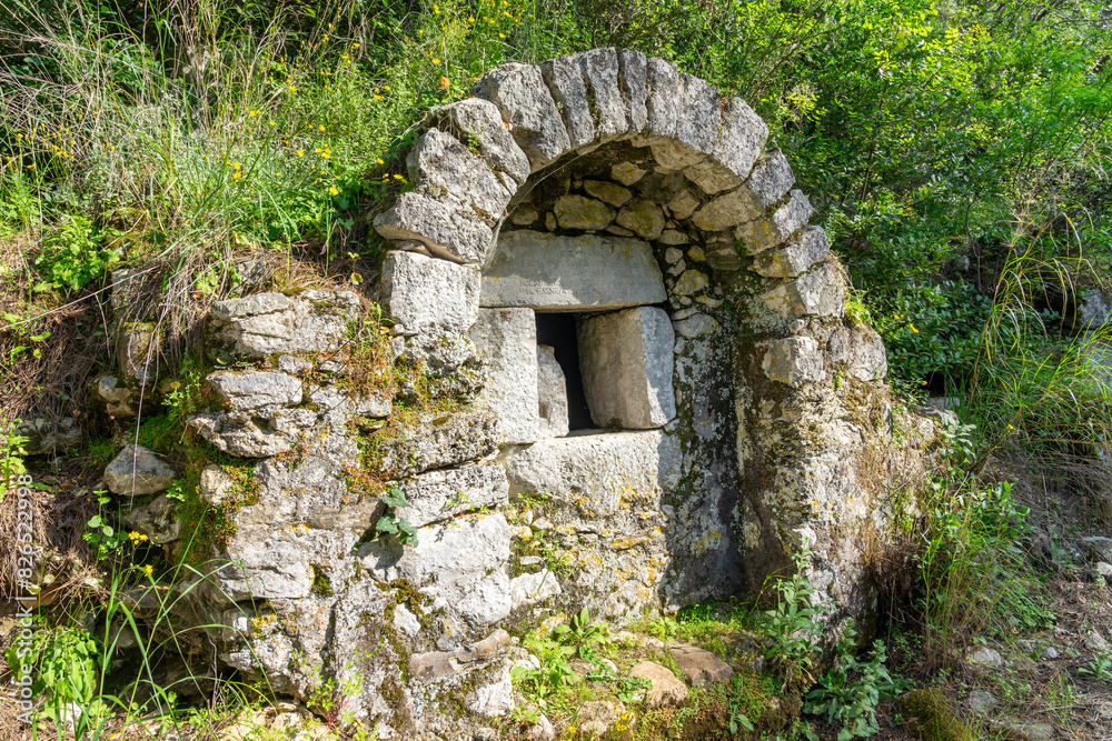 Urlaub in der Türkei: Olympos, antike, archäologische historische versunkene Stadt als Ausflugsziel nähe Antalya Urlaub in der Türkei: Olympos, antike, archäologische historische versunkene Stadt als Ausflugsziel nähe Antalya