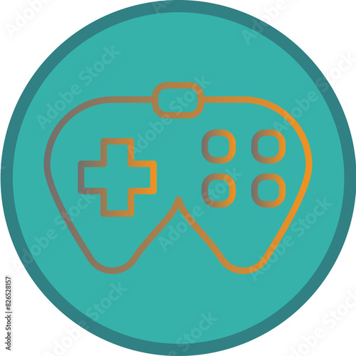Video Game Controller Icon Design