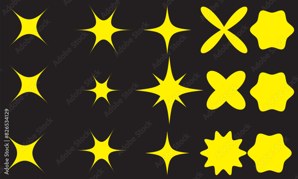 Star burst sticker vector set. Stars collection. Star icons. Starburst flower sale badge. Star blank label, stickers emblem. Shine symbol illustration. Sun ray frames, quality signs, sale icon Star burst sticker vector set. Stars collection. Star icons. Starburst flower sale badge. Star blank label, stickers emblem. Shine symbol illustration. Sun ray frames, quality signs, sale icon
