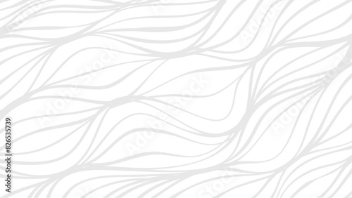 Abstract wavy background. Abstract Wavy Lines Background. wave outline background. White abstract waves. abstract line art wavy flowing dynamic.