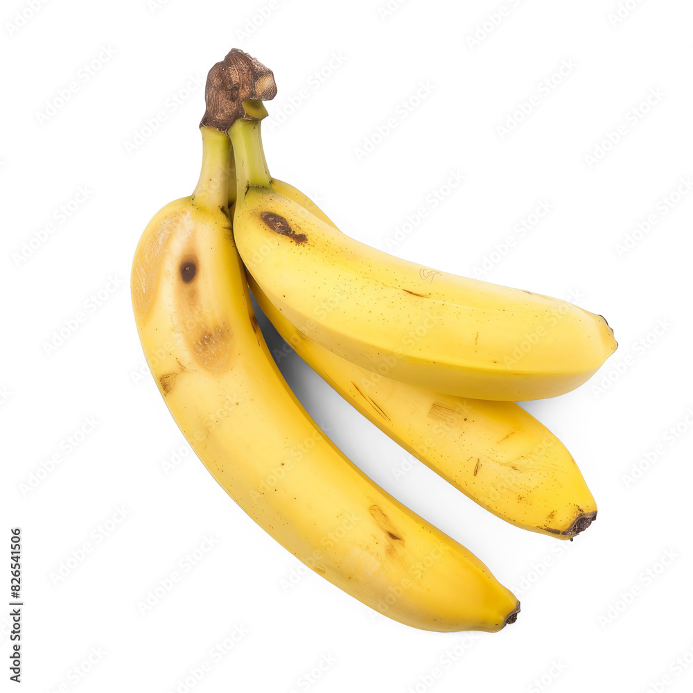 Isolated bananas Isolated bananas