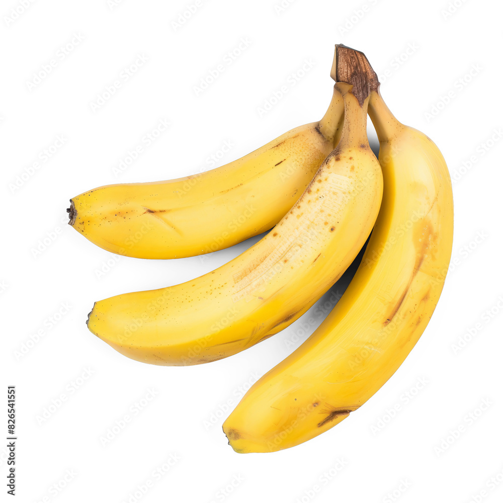 Isolated bananas Isolated bananas