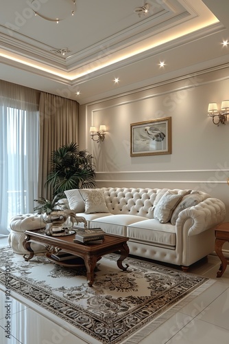 Luxurious Living Room Interior Design