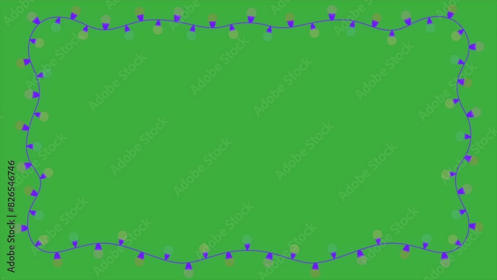 Animation video bulb with glow effect on green screen background Animation video bulb with glow effect on green screen background