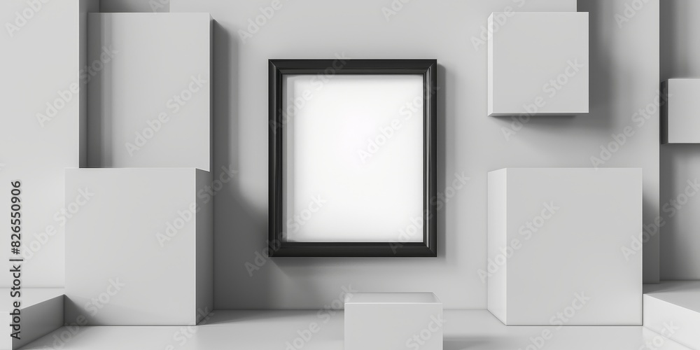 design empty frame in modern trendy style design empty frame in modern trendy style