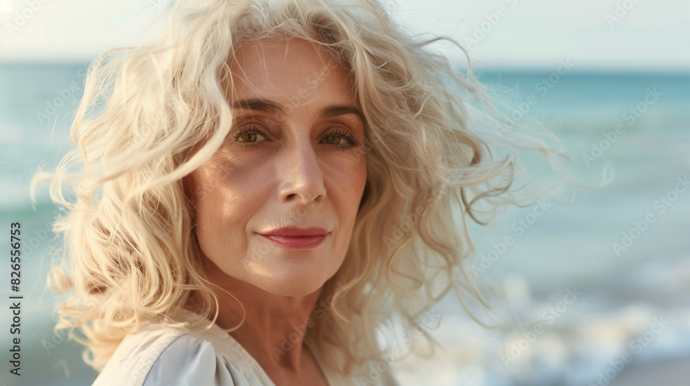 Senior Mature Woman on Holiday Senior Mature Woman on Holiday