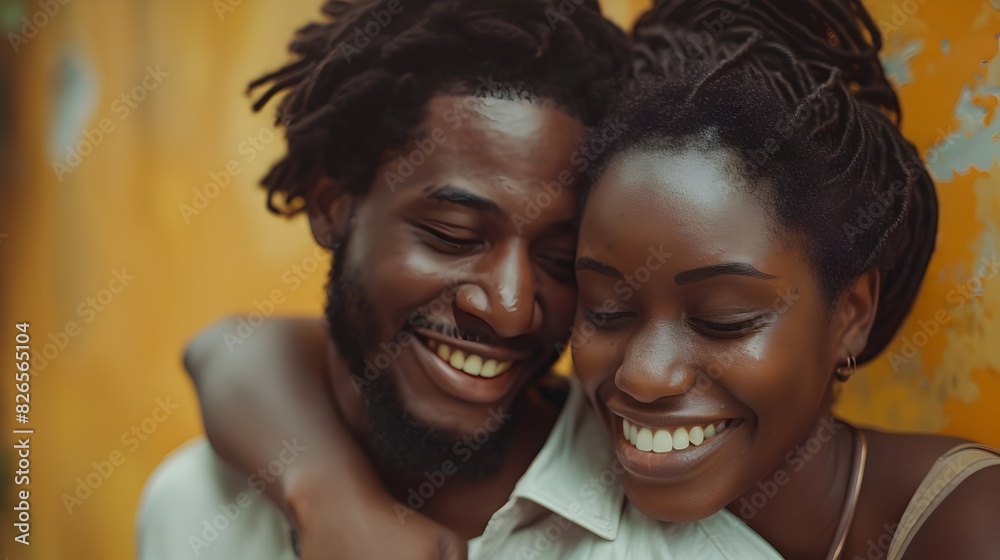 Vibrant Young Couple Sharing Joyful Embrace in Playful Moment of Carefree Love and Connection Vibrant Young Couple Sharing Joyful Embrace in Playful Moment of Carefree Love and Connection
