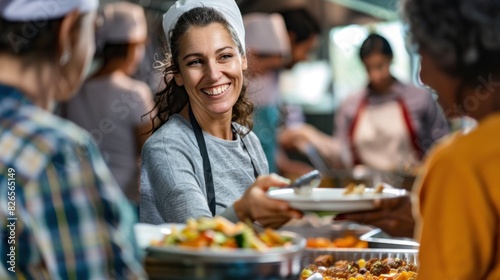 Helping Others through Volunteering at a Community Kitchen