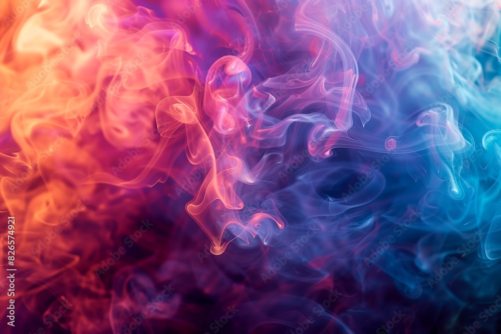 modern background, in the form of smoke, which can be used as a desktop background, Abstract background made of gray smoke