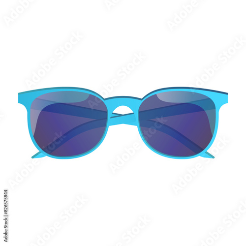 Trendy & Stylish Sunglasses Flat Vector Design