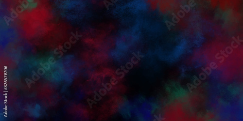 Abstract red and blue textured smoke. grunge dark red textured painted background. abstract fire flame grunge texture background. Vintage grunge pattern for design and decoration space for text.