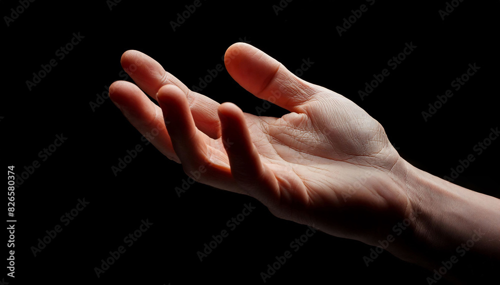 hand reaching upwards, palm open, skin texture and contours, curiosity and a sense of seeking and hope. hand reaching upwards, palm open, skin texture and contours, curiosity and a sense of seeking and hope.