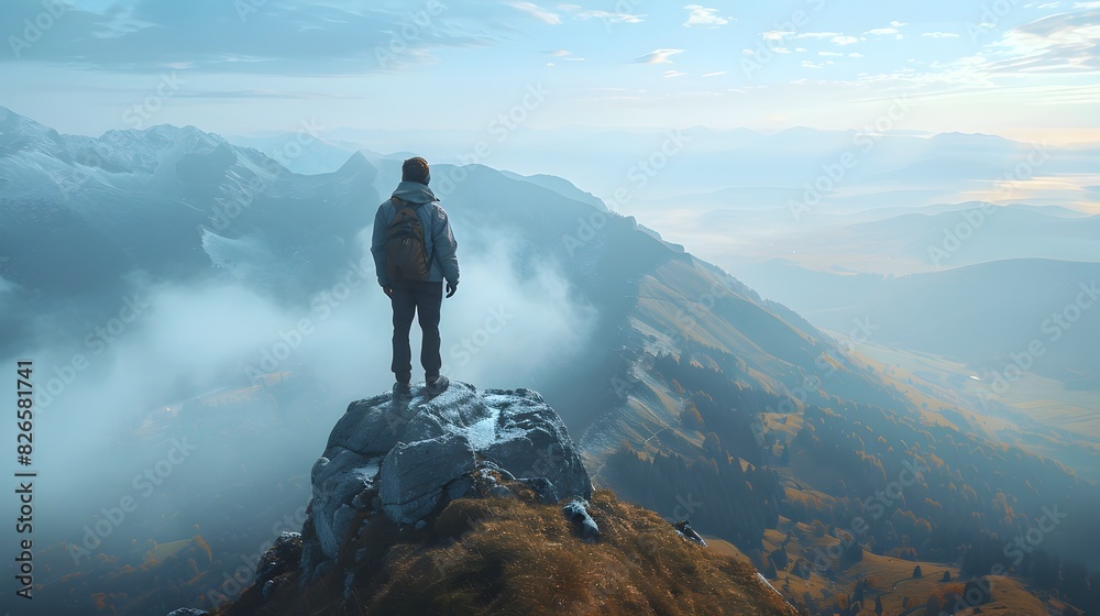 Conquering the Peak Embracing the Energy of New Beginnings with an Elevated Perspective Conquering the Peak Embracing the Energy of New Beginnings with an Elevated Perspective