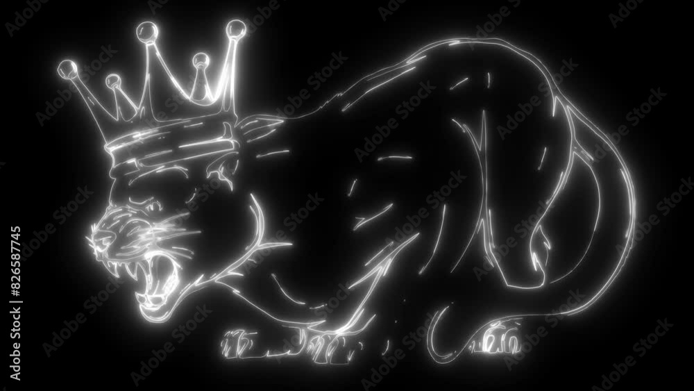 Contour linear the wild puma Contour linear the wild puma