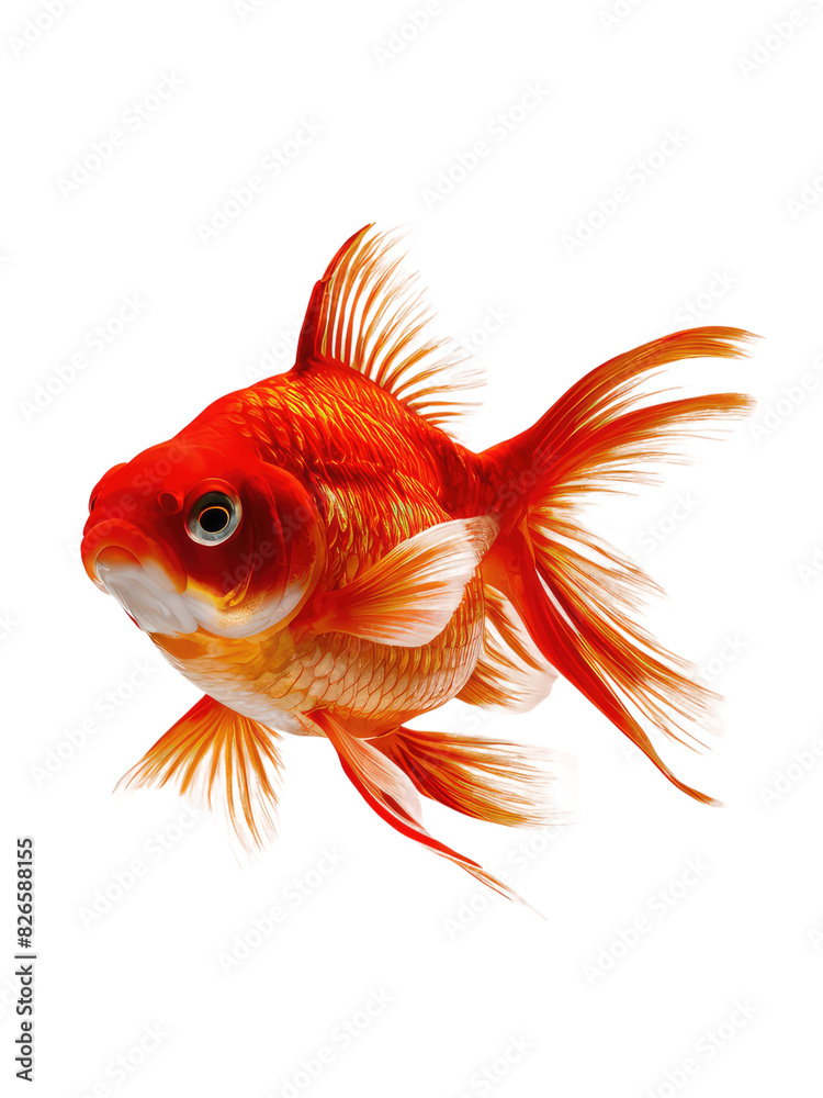 isolated png Goldfish, GENERATIVE AI isolated png Goldfish, GENERATIVE AI