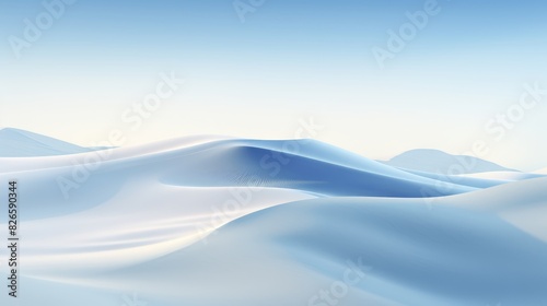 abstract blue waves technology background.