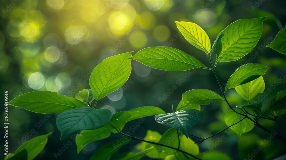 A leafy green tree with a bright sun shining on it A leafy green tree with a bright sun shining on it