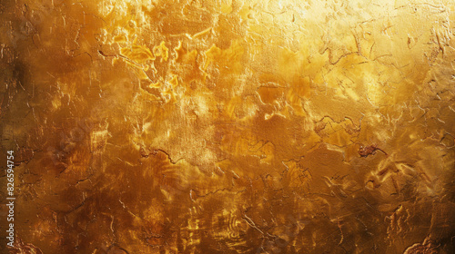 Rich gold wall texture background, exuding opulence and grandeur, perfect for highlighting luxury and exclusivity. photo