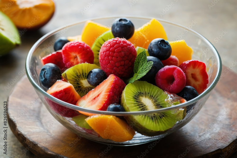 fruit salad in a bowl fruit salad in a bowl