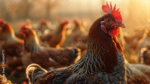 The chicken on the farm © PiBu Stock