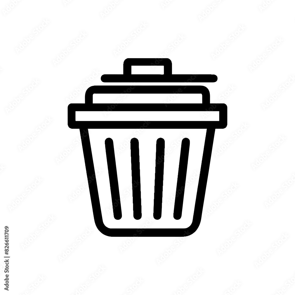 Transparent Trash Icon Design in Vector Format, Trash Clipart Icon Transparent Trash Icon Design in Vector Format, Trash Clipart Icon