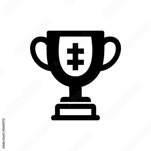 Trophy Symbol Vector Graphic with Transparent Background, Trophy Icon © Varun