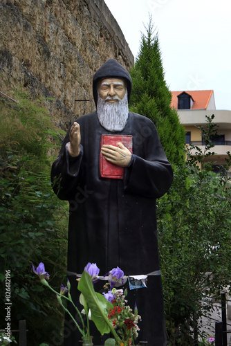 Saint Charbel Statue, Lebanon photo