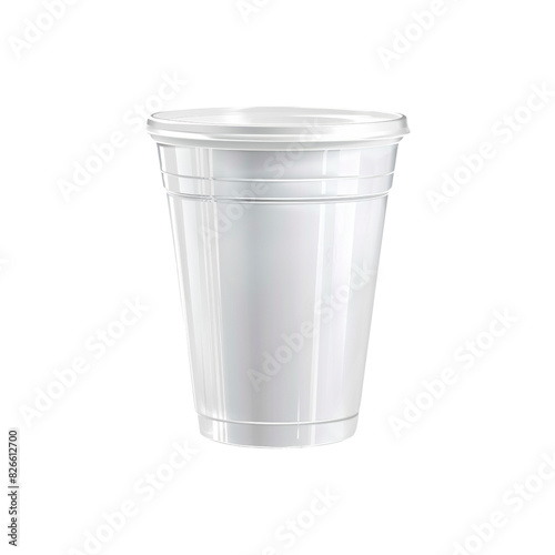 Wallpaper Mural Plastic cup. Isolated on transparent background. Torontodigital.ca