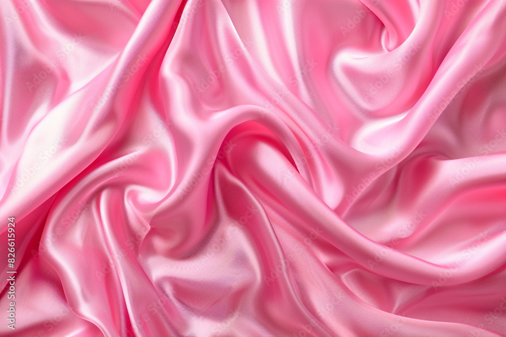 Elegant pink silk fabric texture abstract, silky waves. Smooth textile background, elegance luxurious design Elegant pink silk fabric texture abstract, silky waves. Smooth textile background, elegance luxurious design