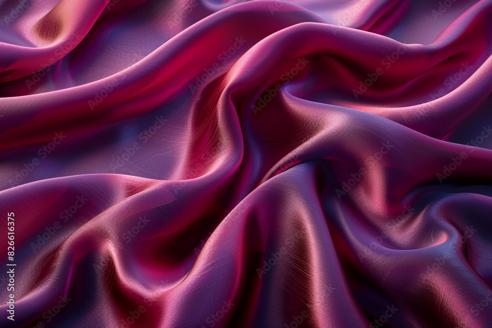 Elegant marsala color silk fabric texture abstract, silky waves. Smooth textile background, elegance luxurious design Elegant marsala color silk fabric texture abstract, silky waves. Smooth textile background, elegance luxurious design