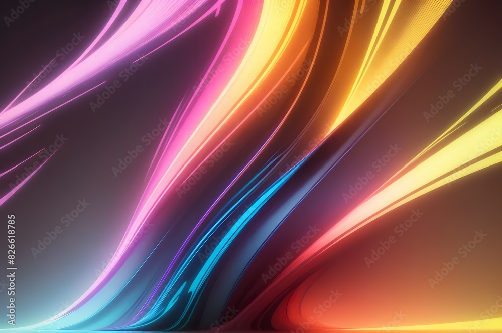 Dynamic Flow of Color Background Dynamic Flow of Color Background