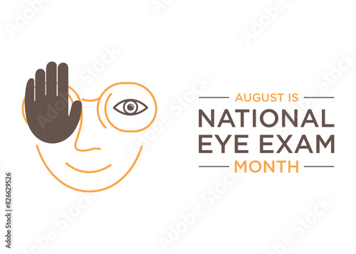 National Eye Exam Month, observed in August, is dedicated to promoting the importance of regular eye examinations for maintaining optimal eye health and detecting vision problems early. 