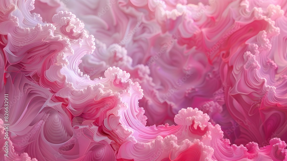Abstract Pink Fractal Texture Background Abstract Pink Fractal Texture Background