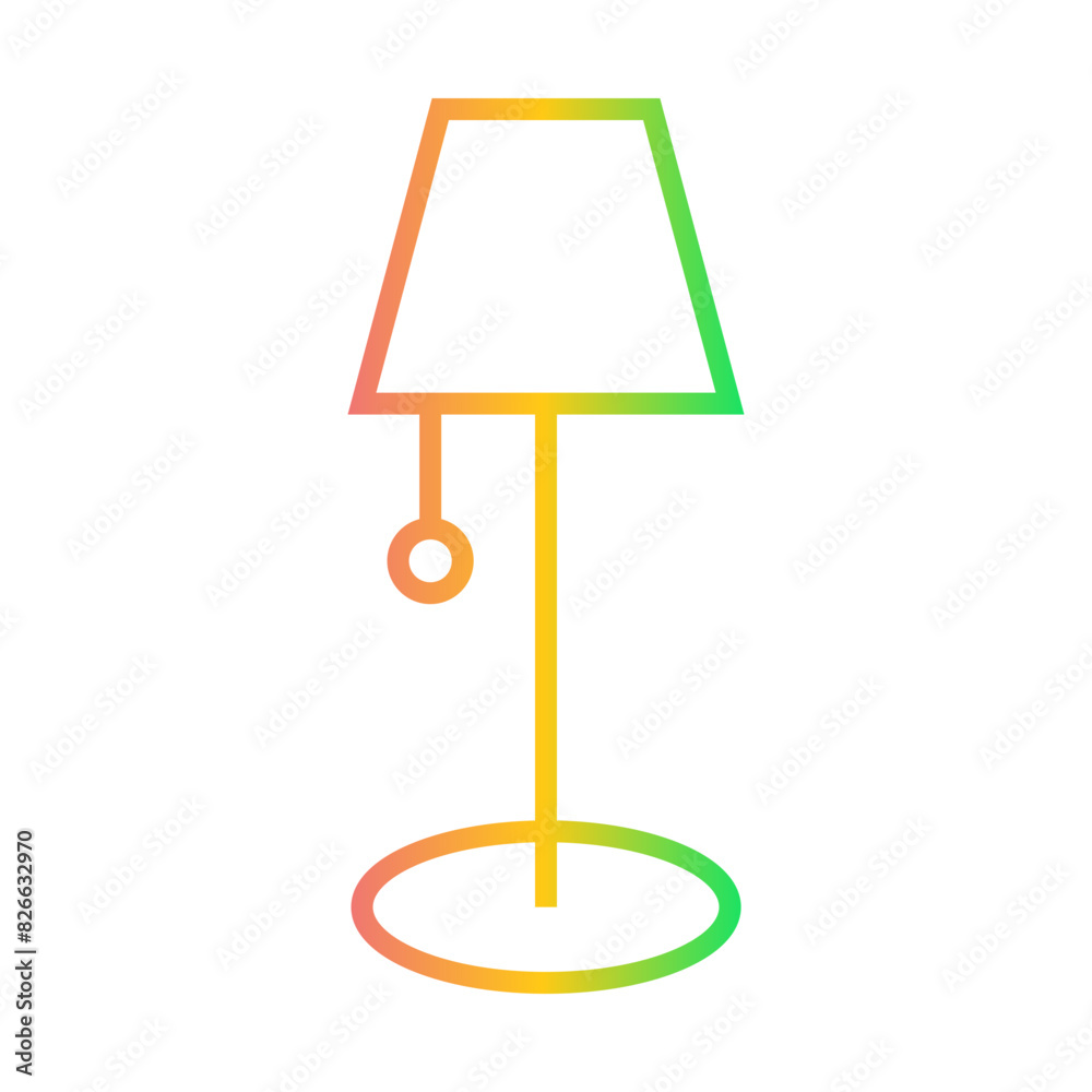 Floor Lamp Icon Design Floor Lamp Icon Design
