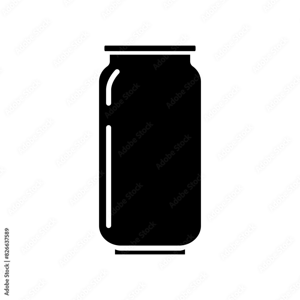 Beer, soda can icon Beer, soda can icon