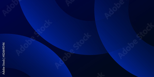 blue gradient abstrack background. dynamic shape composition.