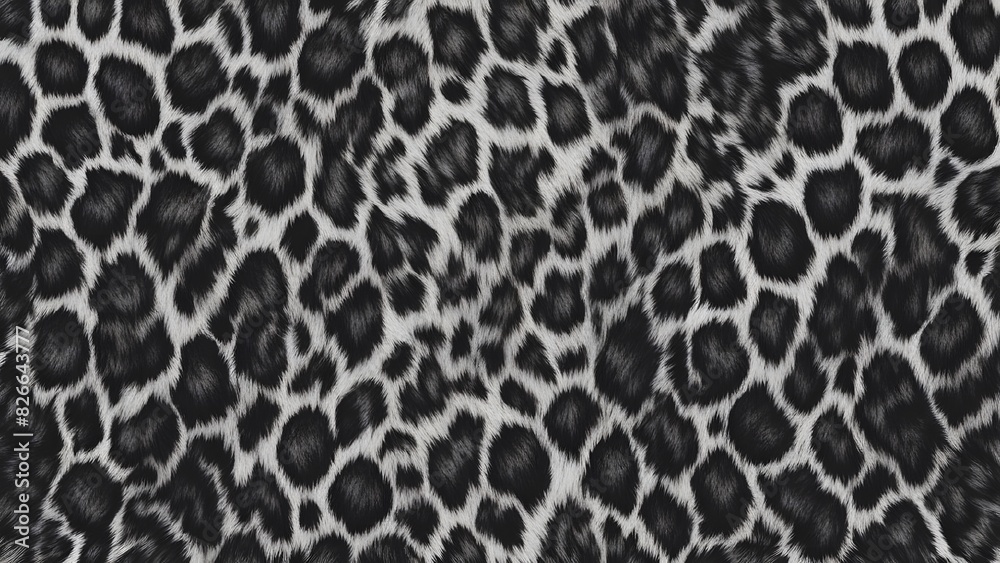 leopard background skin texture black white hairy print leopard background skin texture black white hairy print