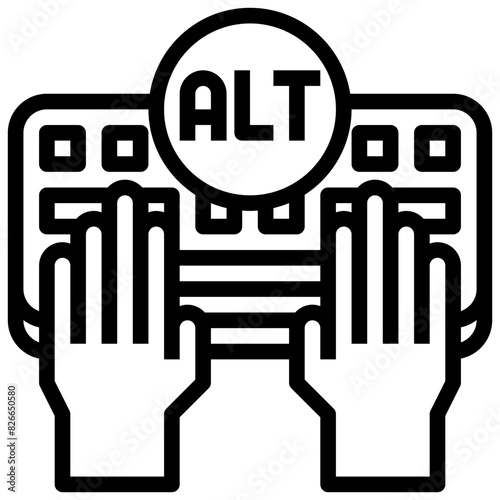 ALT,alternate,keyboard button,computer hardware,.svg
