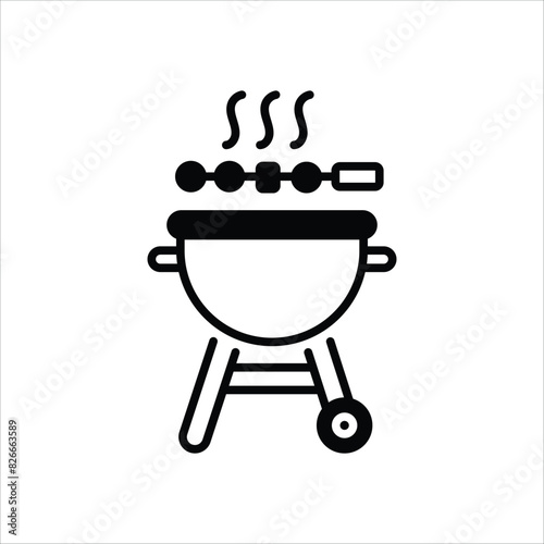 Barbecue vector icon