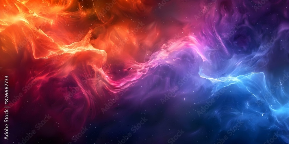 Exploring the Beauty of Space: A Mesmerizing Journey Through Dazzling Nebulae. Concept Space Photography, Nebula Exploration, Astronomical Wonders, Beautiful Cosmos, Galactic Spectacles