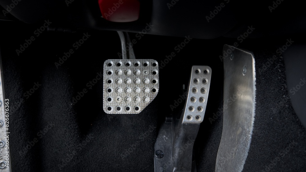 Gas and brake pedal Gas and brake pedal