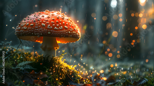 fly agaric mushroom
