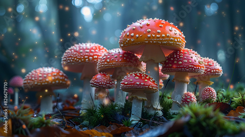 fly agaric mushrooms © Sthefany