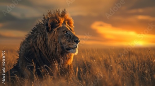 lion in the wild © Helen