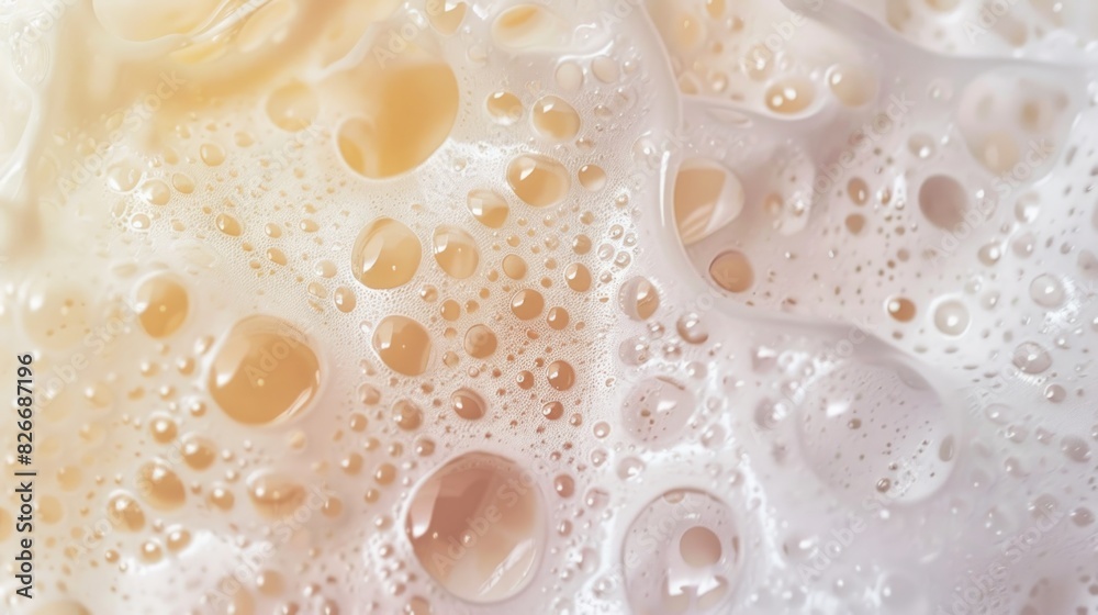 The image is of a foam or bubble bath with many small bubbles. The bubbles are scattered throughout the bath, creating a sense of movement and playfulness. Scene is lighthearted and fun The image is of a foam or bubble bath with many small bubbles. The bubbles are scattered throughout the bath, creating a sense of movement and playfulness. Scene is lighthearted and fun