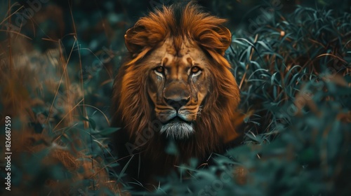 lion in the wild © Helen