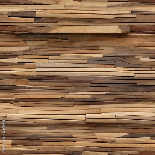 Texture of wooden slats. Texture wallpaper background. Timber   wood Texture for Architectural 3D rendering. Generative AI.   