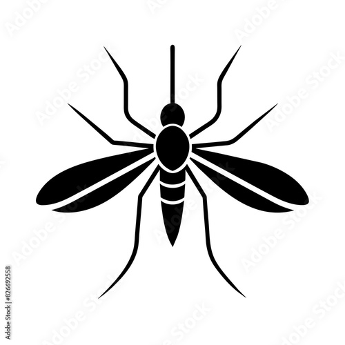 mosquito vector silhouette illustration