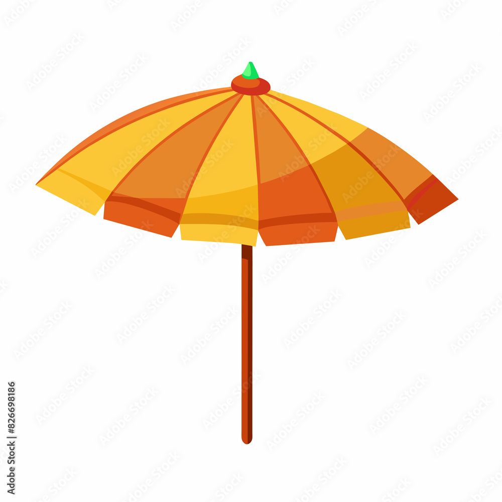 parasol isolated on white background parasol isolated on white background
